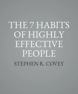 The 7 Habits of Highly Effective People (Large Print)