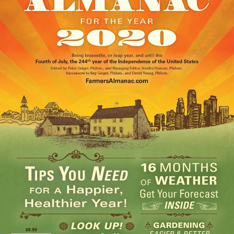 Farmers' Almanac 2019