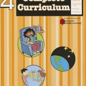 Complete Curriculum: Grade 4 (Flash Kids Harcourt Family Learning)