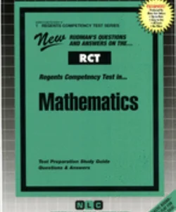 Regents Competency Test in Mathematics