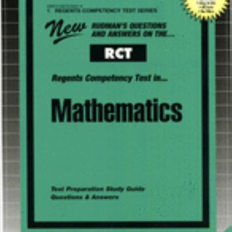 Regents Competency Test in Mathematics