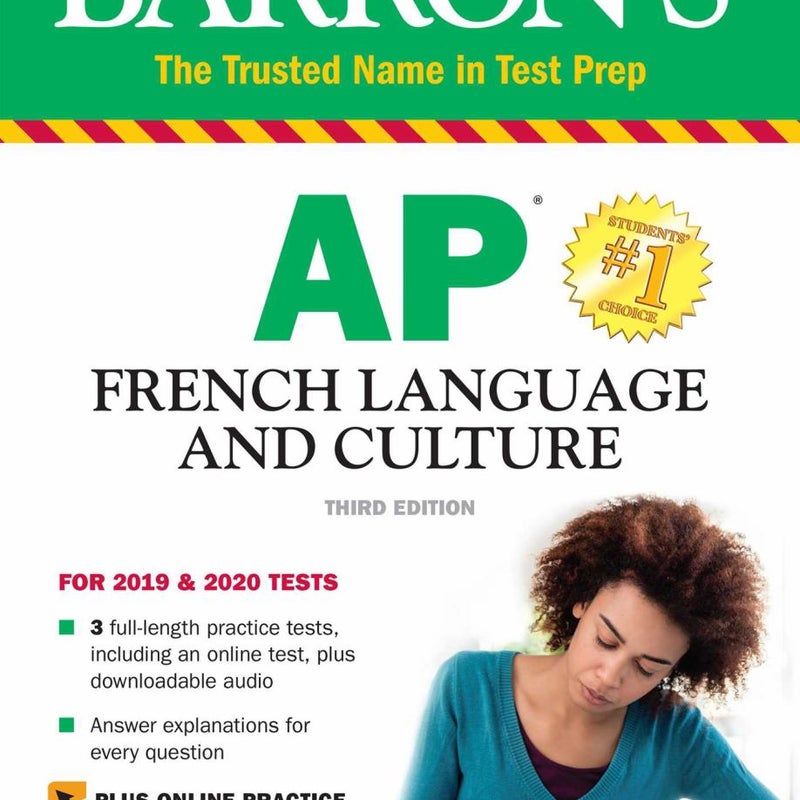 AP French Language and Culture with Online Practice Tests and Audio