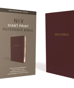 NIV, Reference Bible, Giant Print