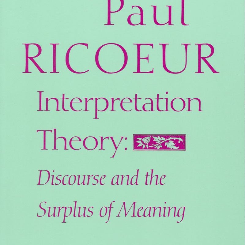 Interpretation Theory