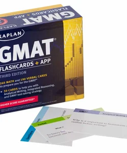 Kaplan GMAT Flashcards + App