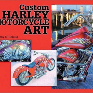 Custom Harley Motorcycle Art