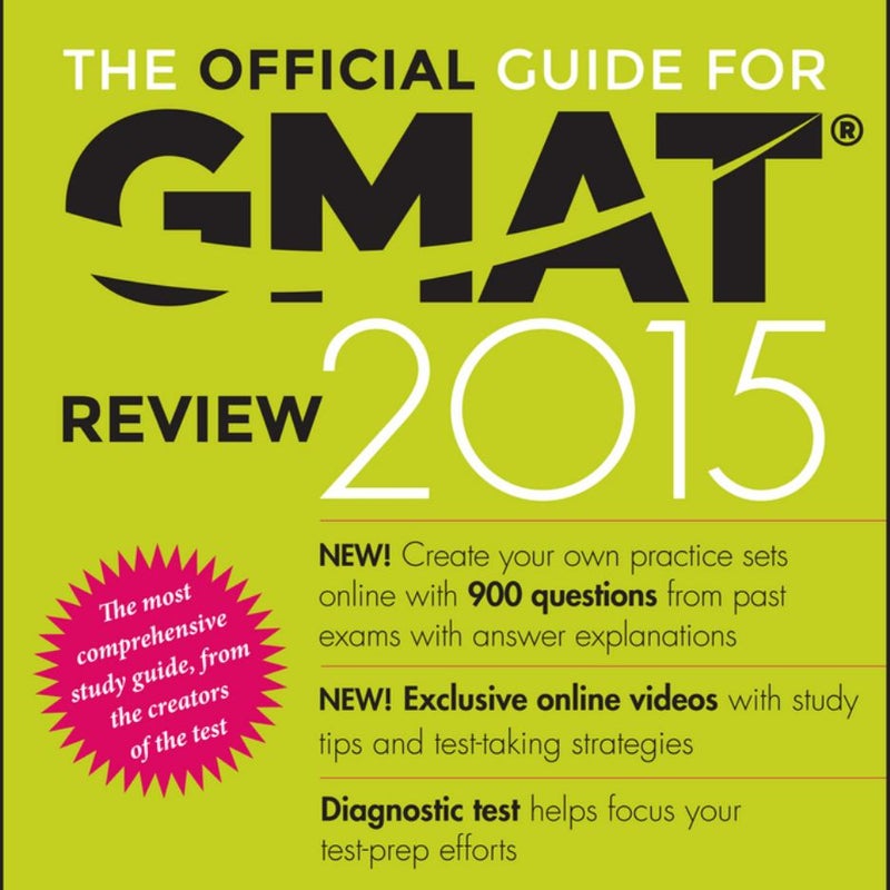 The Official Guide for GMAT Review 2014-15