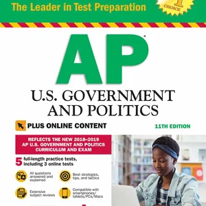 Barron's AP U. S. Government and Politics with Online Tests