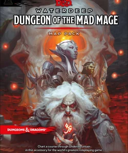 Dungeons and Dragons Waterdeep: Dungeon of the Mad Mage Maps and Miscellany (Accessory, d&d Roleplaying Game)