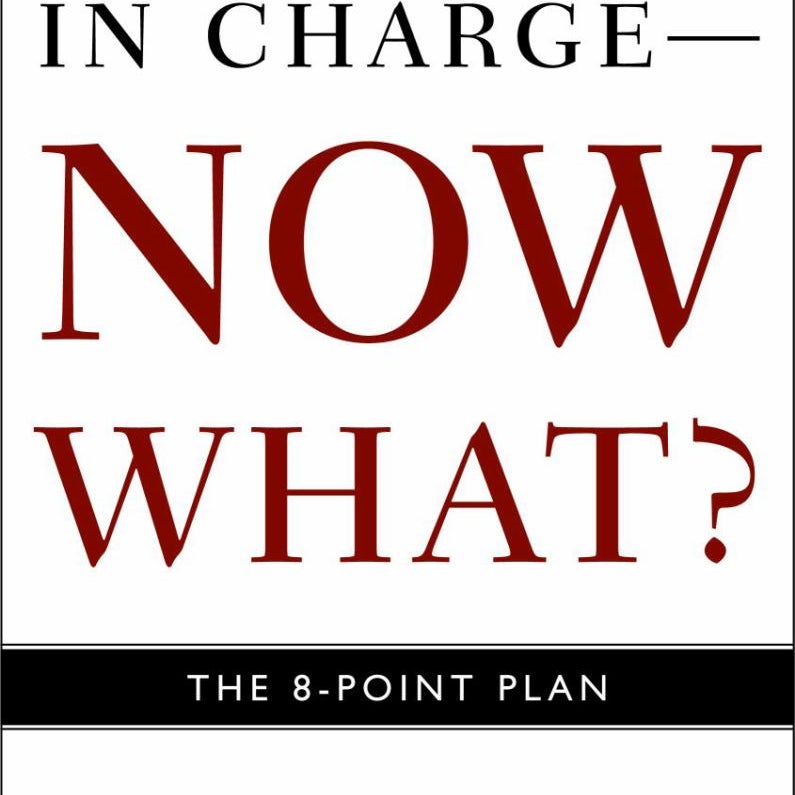 You're in Charge--Now What?