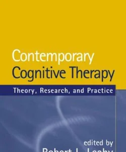 Contemporary Cognitive Therapy