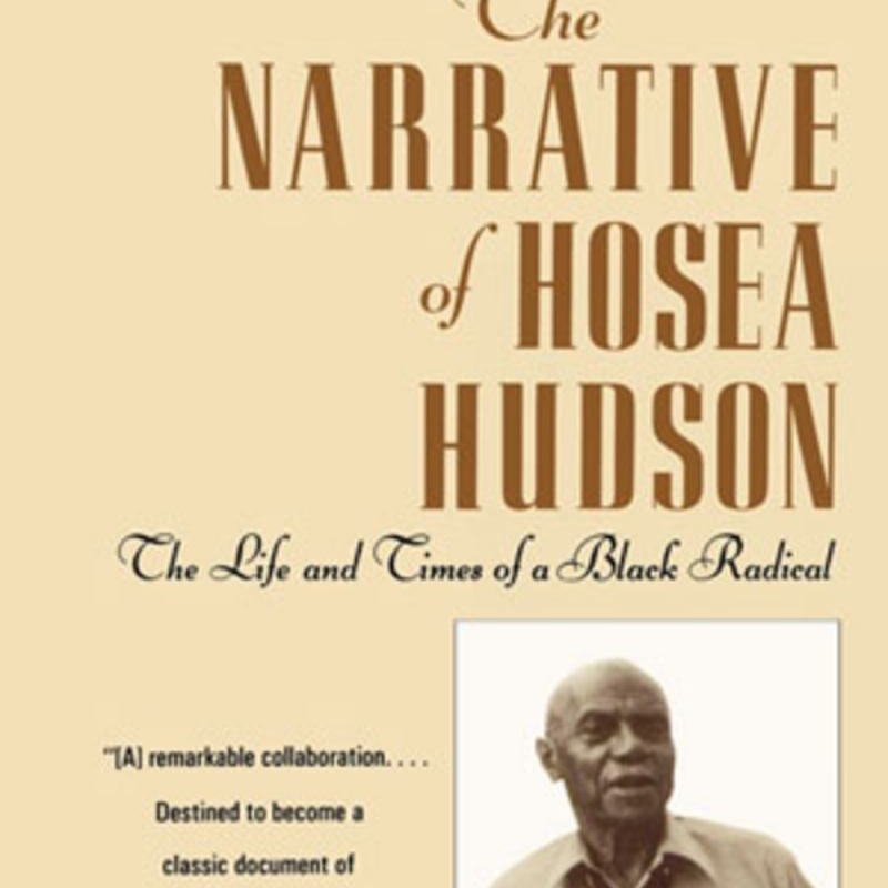 The Narrative of Hosea Hudson