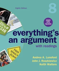 Everything's an Argument with Readings, 2020 APA Update