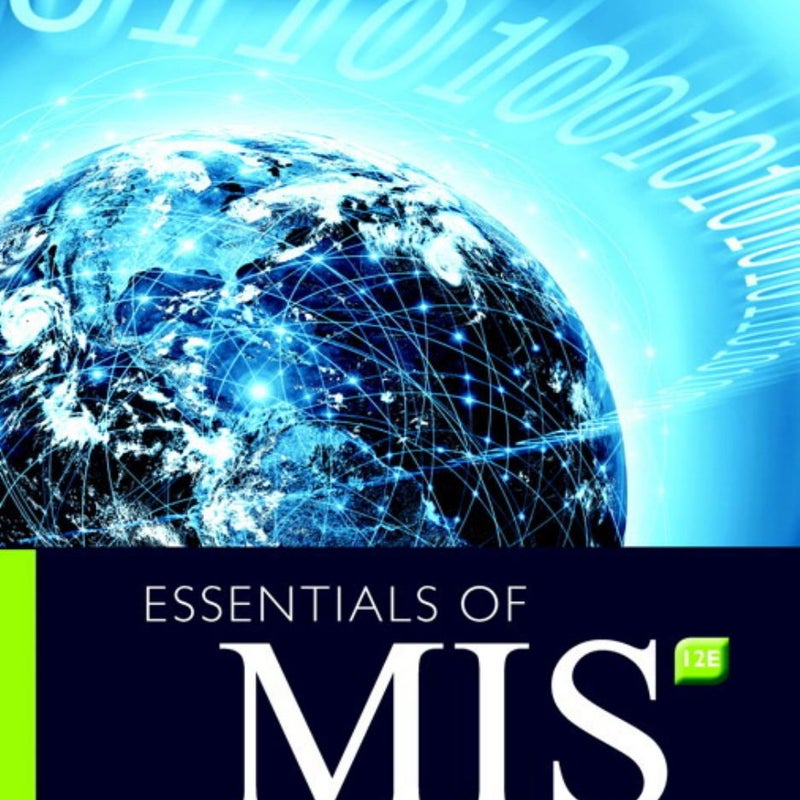 Essentials of MIS