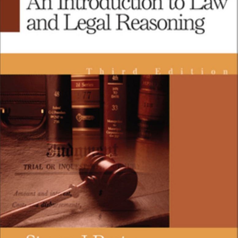 An Introduction to Law and Legal Reasoning