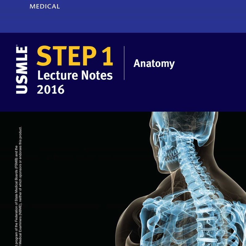 USMLE Step 1 Anatomy Lecture Notes 2016