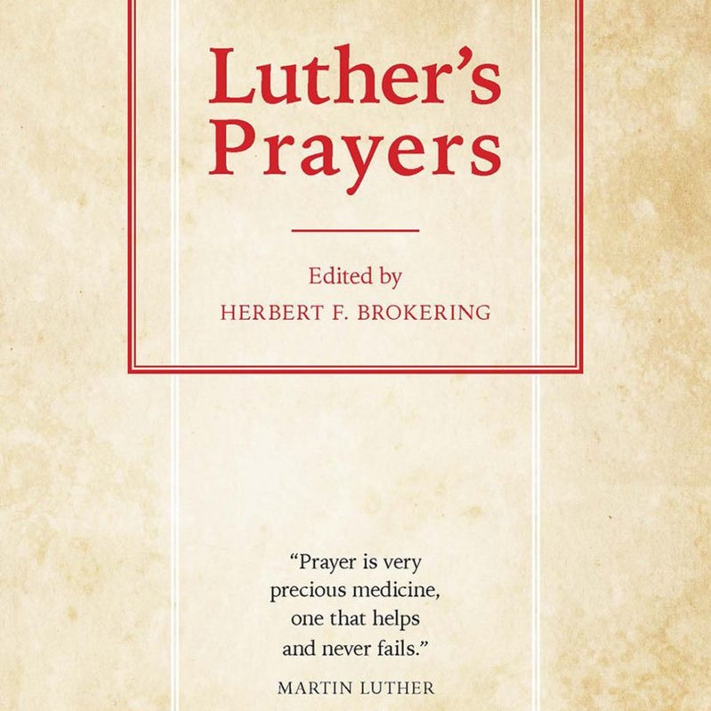 Luther's Prayers