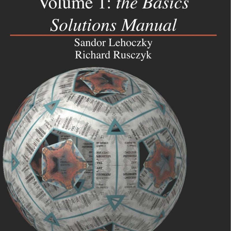 The Art of Problem Solving, Volume 1