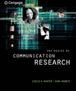 The Basics of Communication Research (with InfoTrac)