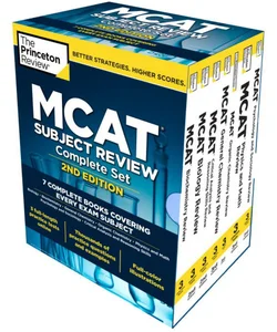 Princeton Review MCAT Subject Review Complete Box Set, 2nd Edition