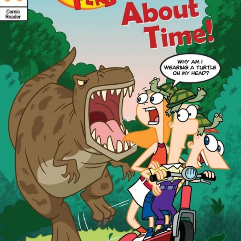 Phineas and Ferb Comic Reader It's about Time! by Disney Books Pangobooks