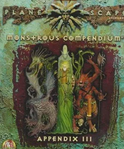 Monstrous Compendium Appendix III