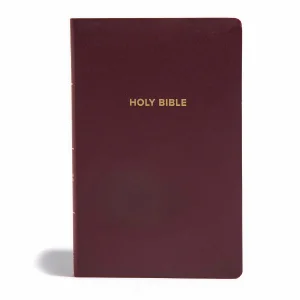 CSB Gift and Award Bible, Burgundy Imitation Leather