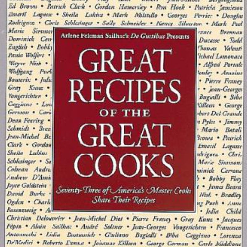 Great Recipes of the Great Cooks