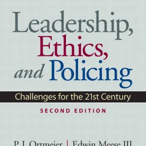 Leadership, Ethics and Policing