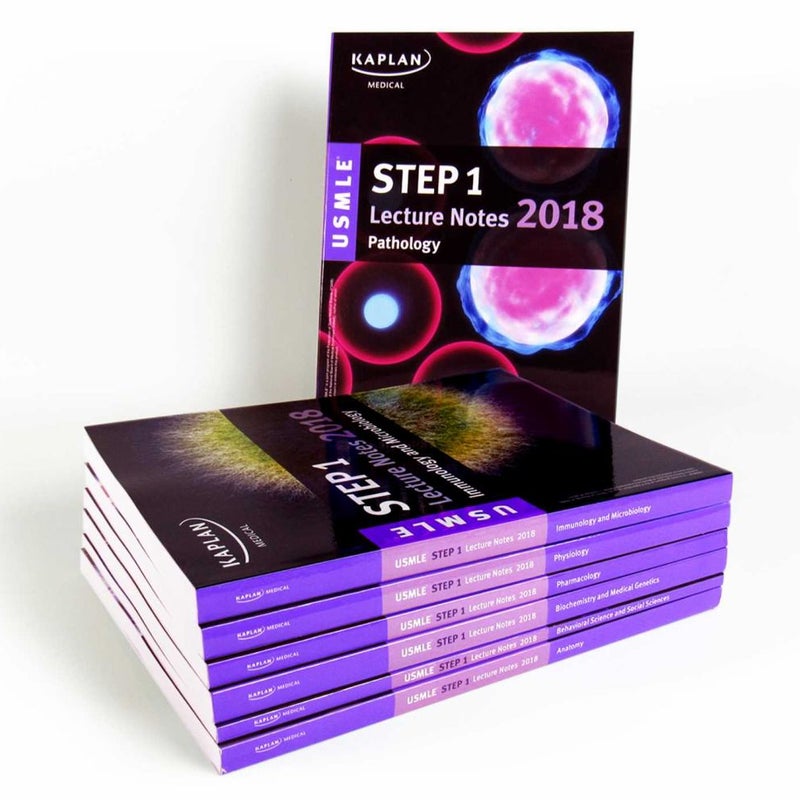 USMLE Step 1 Lecture Notes 2018: 7-Book Set