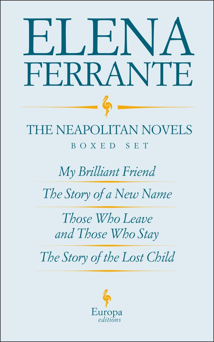 The Neapolitan Novels Boxed Set By Elena Ferrante | Pangobooks