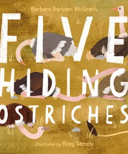 Five Hiding Ostriches