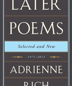 Later Poems Selected and New
