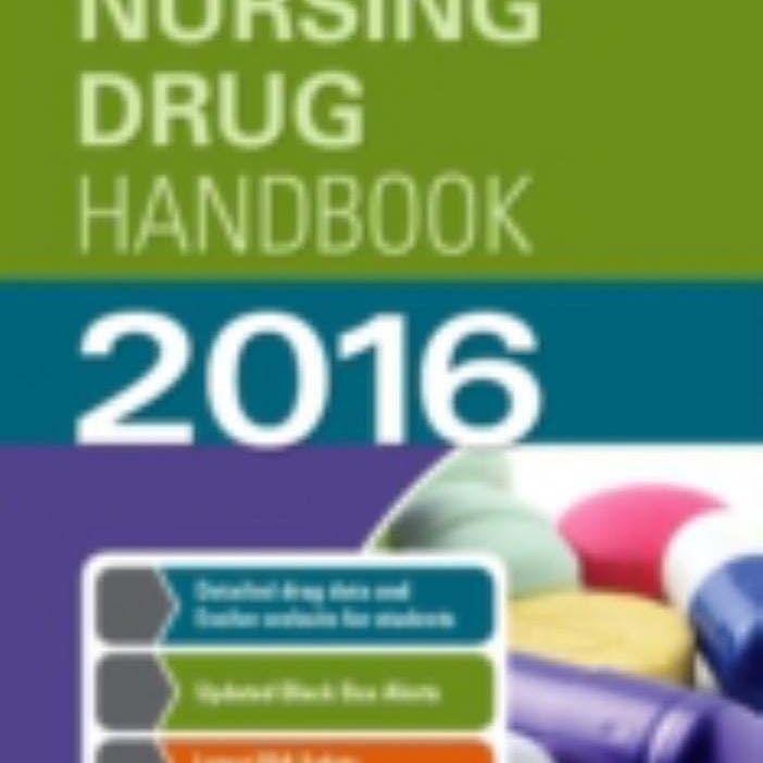 Saunders Nursing Drug Handbook 2016