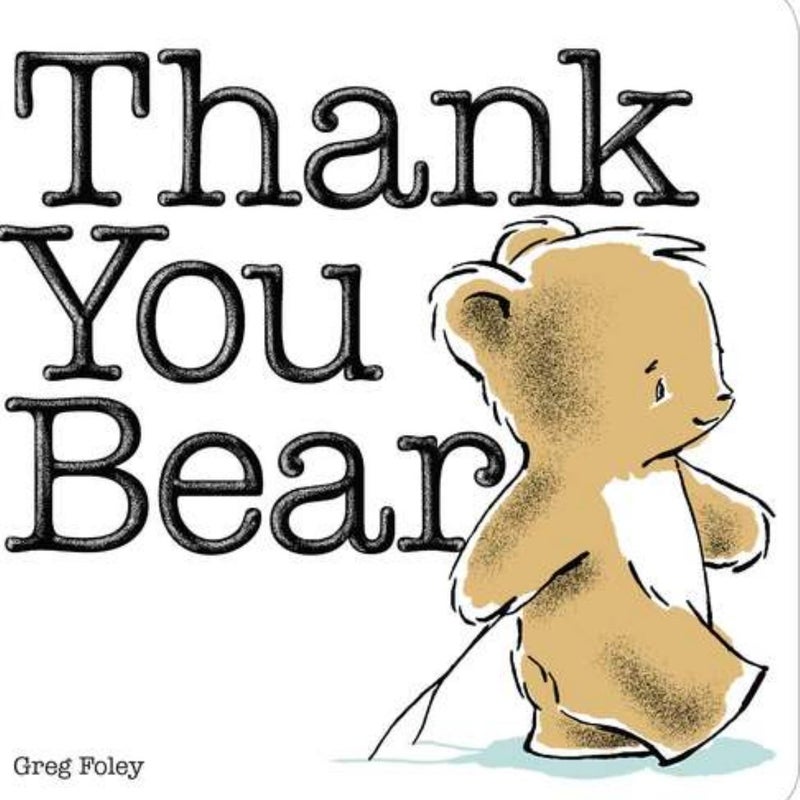 Thank You Bear Board Book