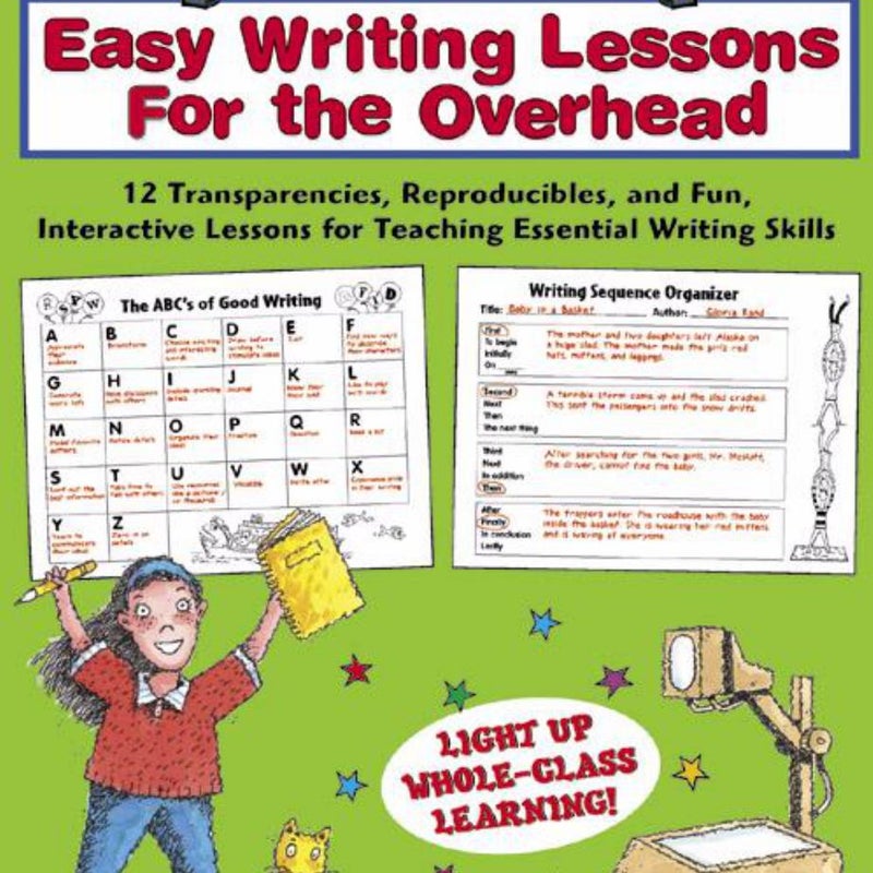 Easy Writing Lessons for the Overhead - Grades 2-4