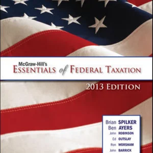 McGraw-Hill's Essentials of Federal Taxation, 2013 Edition