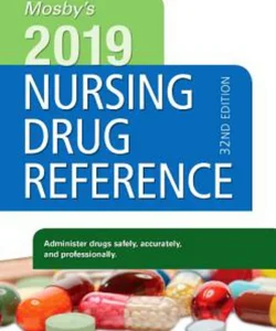 Mosby's 2019 Nursing Drug Reference