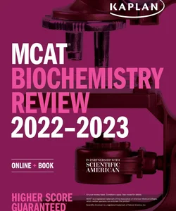 MCAT Biochemistry Review 2022-2023