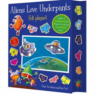 Aliens Love Underpants! Fuzzy Felt