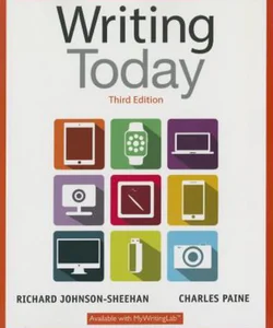 Writing Today Plus MyWritingLab with Pearson EText -- Access Card Package