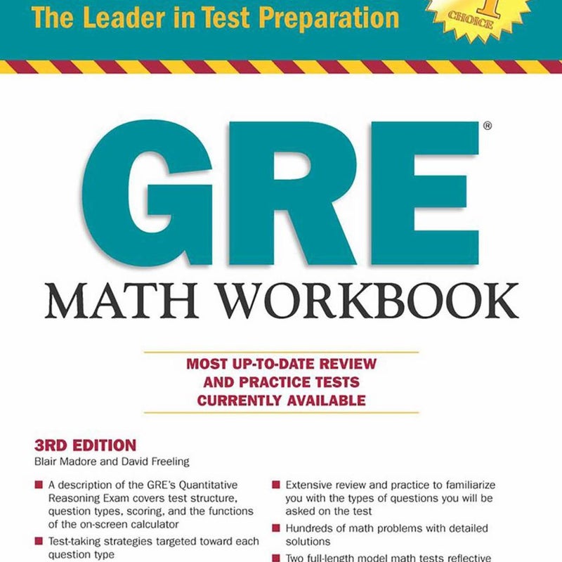 Barron's GRE Math Workbook