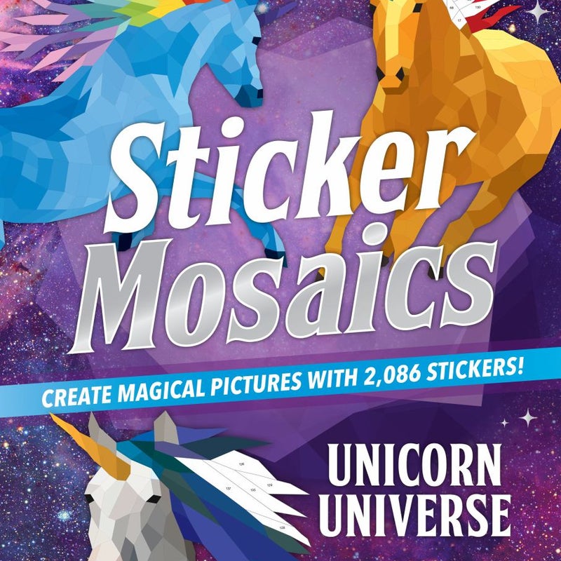 Sticker Mosaics: Unicorn Universe