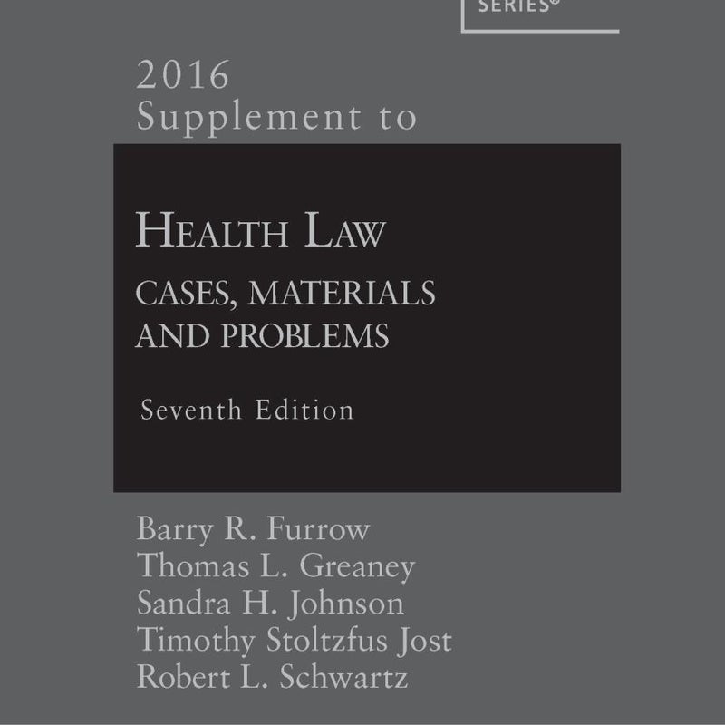 Supplement to Health Law