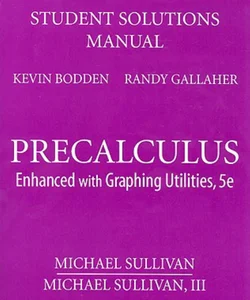 Student Solutions Manual for Precalculus