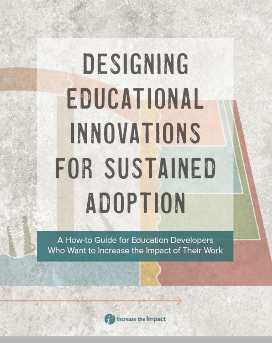 Designing Educational Innovations for Sustained Adoption