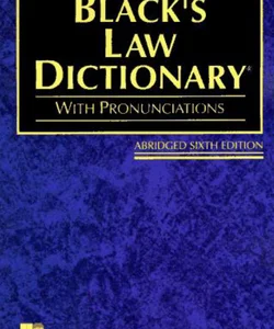 Black's Law Dictionary