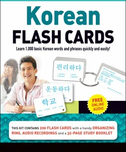 Korean Flash Cards Kit