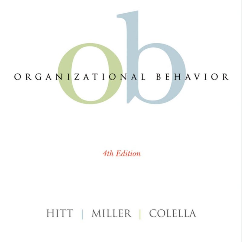 Organizational Behavior