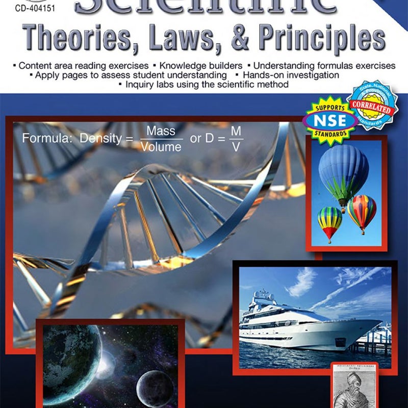 Scientific Theories, Laws, and Principles, Grades 5 - 8+